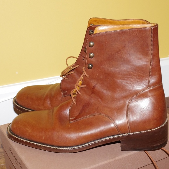 Carlo Fagiani  Handmade Brown Boots Size:41